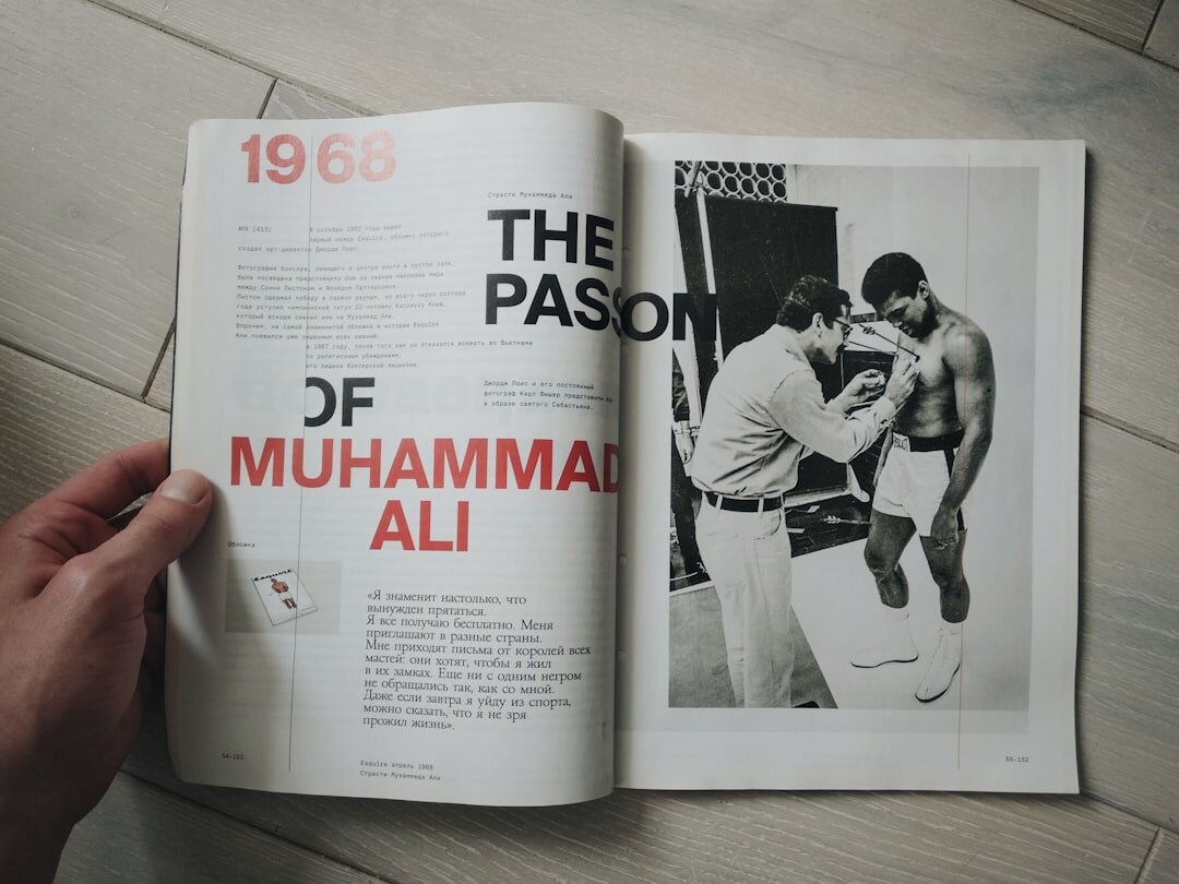 modern editorial magazine layout